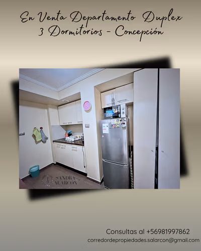 Departamento Duplex de 3 dormitorios en Venta - Concepción
