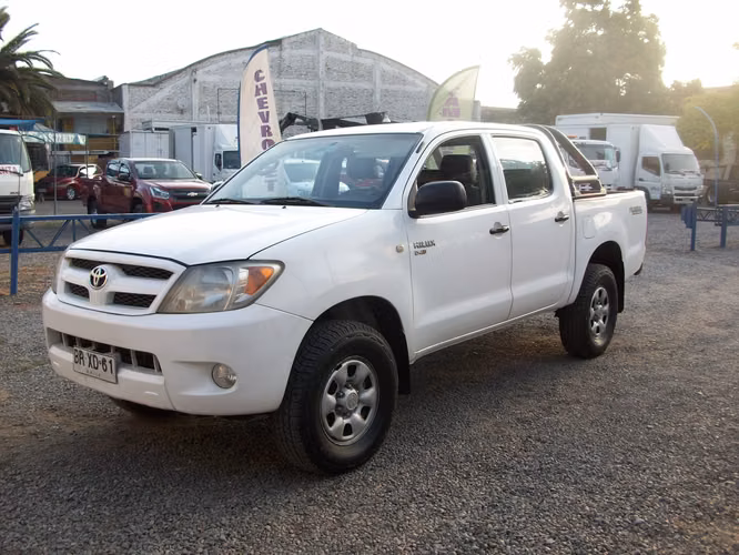 camioneta toyota hilux 2008 4x2 diesel 2.5