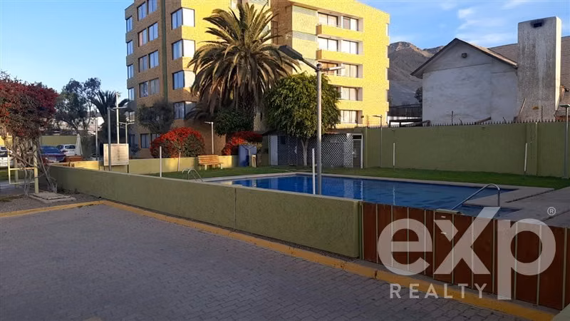 ARRIENDO DEPTO C/PISCINA 2 HAB 1 B , 2 Est cerca UDA COPPO