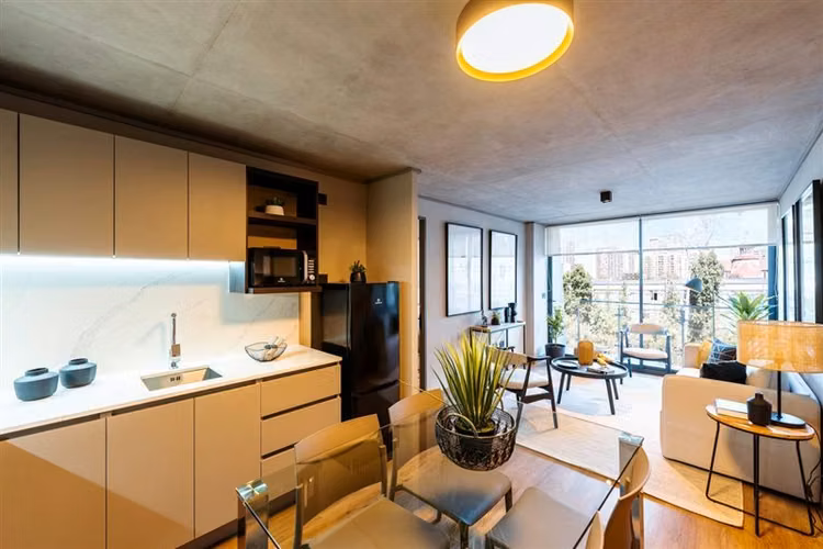 Venta departamento 2 dormitorios 2 baños Providencia NUEVO - Imagen 8