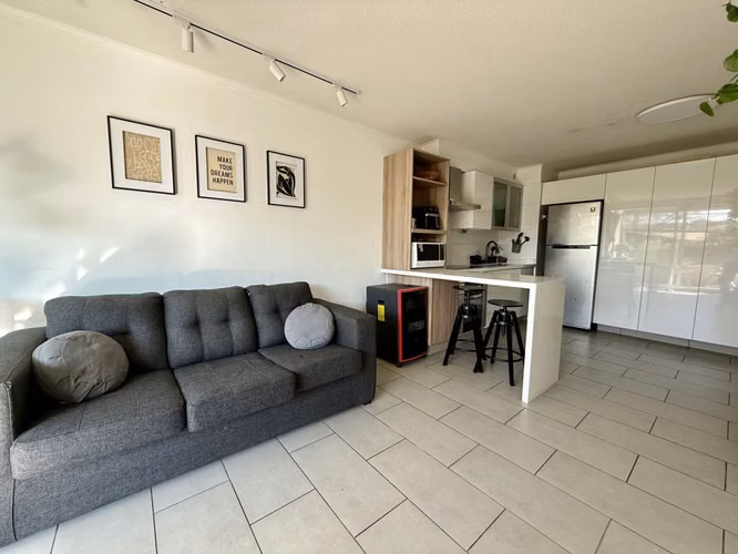 Departamento Amoblado en arriendo excelente ubicación las Condes 2hab./2banos/est/bod/10min.Metro Hernando de Magallanes