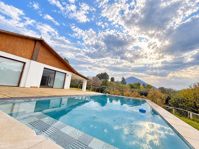 carampangue 5d/4b +serv cómoda casa en parcela (173660)