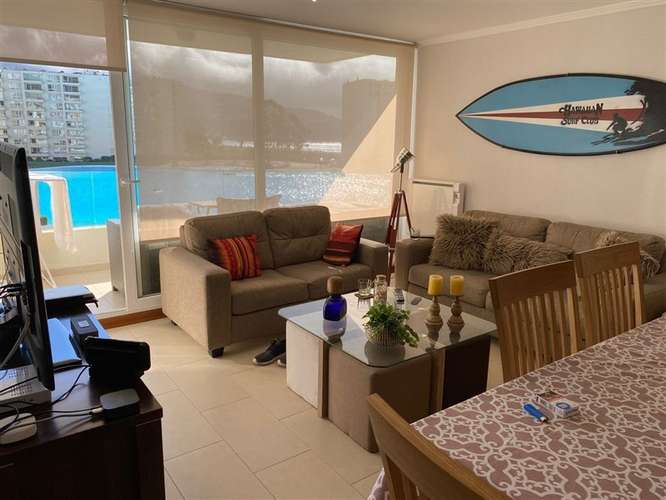 Departamento en venta de 3 dorm. en Papudo