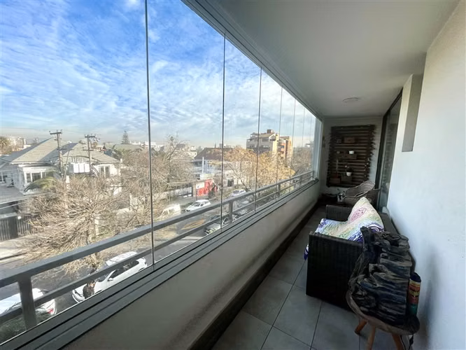 Depto 3 dorm, 2 baños, 1 estac, lado Parque Inés de Suarez
