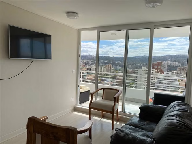 Viña del mar Depto AMOBLADO HASTA diciembre