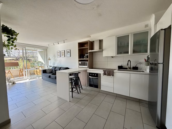Depto. en Venta las Condes 2hab./2banos/est/bod/10min Metro H. Mag.