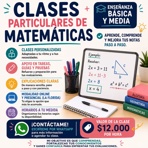 clases particulares de matematicas