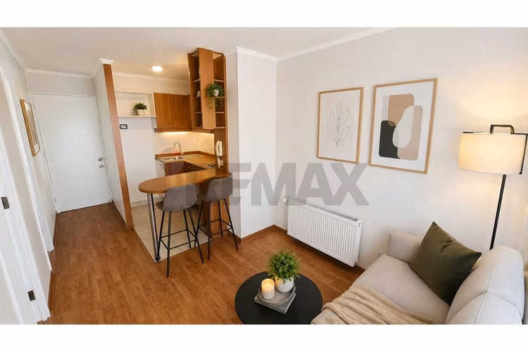 Departamento 1d+1b+1bdga en santiago