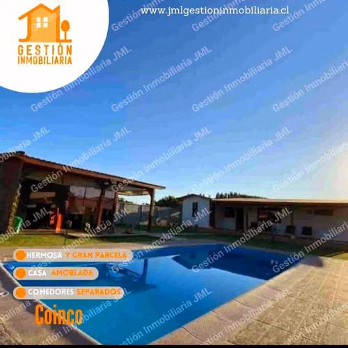 CASA HERMOSA AISLADA,COINCO,VI REGIÓN