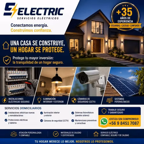 Selectric empresa líder en servicios eléctricos domiciliarios.