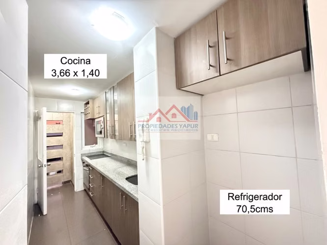 DEPARTAMENTO MA - Lord Cochrane 302 piso 21 Depto 3D 2B Estac y bodega 67/71m2 Imopecable - Imagen 8