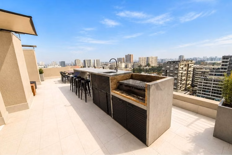 ¡departamento nuevo en ñuñoa: moderno y cómodo!