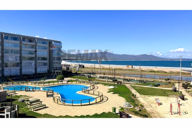 Frente al mar - amoblado - 3d 1bañ 1e - piso 3
