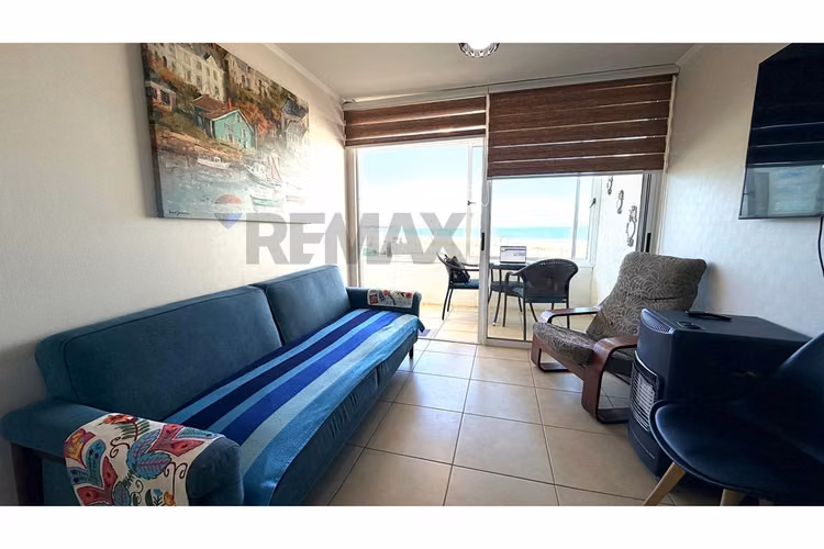 Frente al mar - amoblado - 3d 1bañ 1e - piso 3