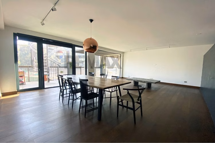 "depto. de lujo y gran terraza privada 360"