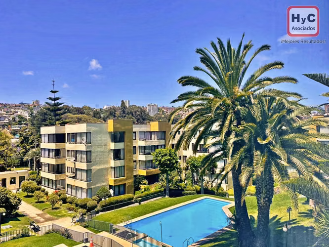 Arriendo temporal (Marzo - Diciembre) Reñaca 3h 2b