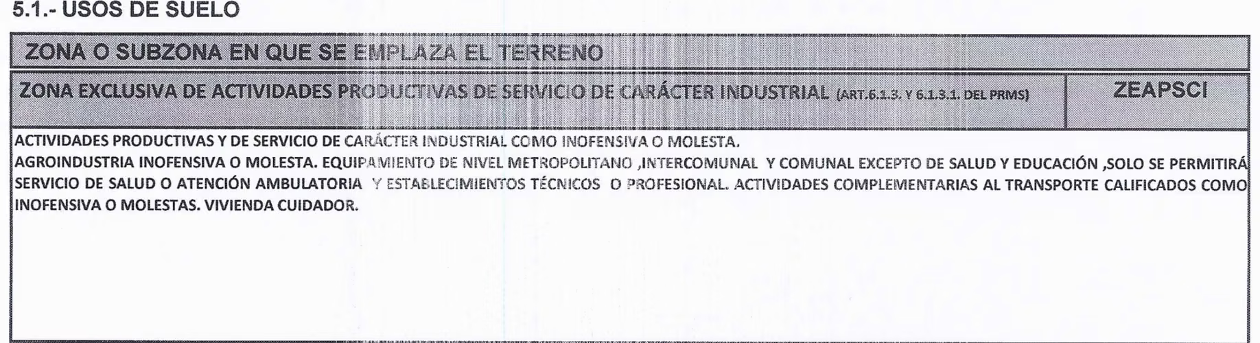 LAMPA, FRENTE A RUTA 5 NORTE: EXCELENTE TERRENO INDUSTRIAL EN ARRIENDO