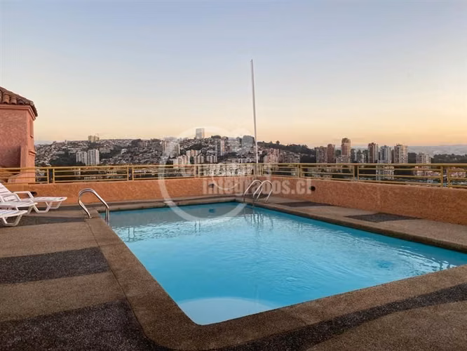Venta Departamento Reñaca, vista al mar, 2 D, 2 B, 1 estac.