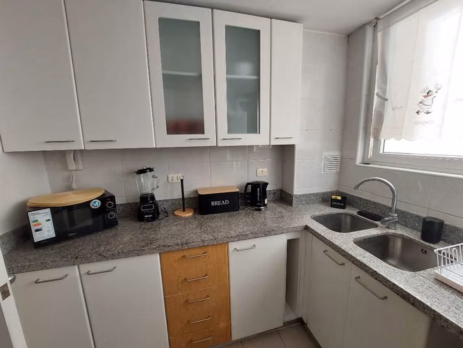 Arriendo departamento playa 3D,2B, amoblado, gasto com incluido