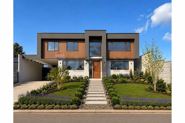 Hermosa casa de diseño contemporáneo
