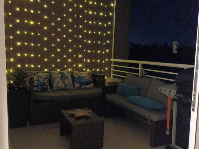 Amoblado, Laguna, bosque, Terraza 8m2 (172233)
