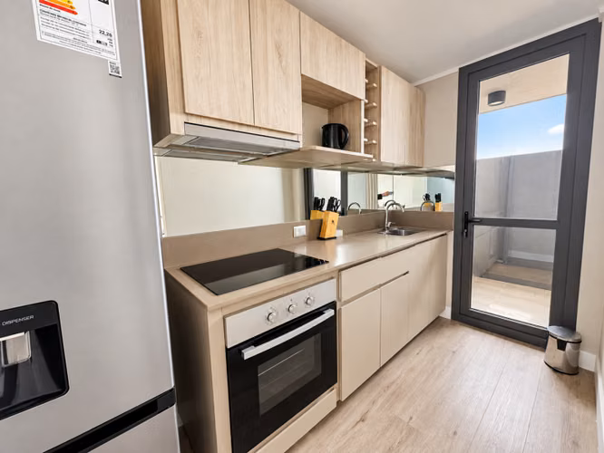 Arriendo. Hermoso Departamento Nuevo Semi Amoblado !!
