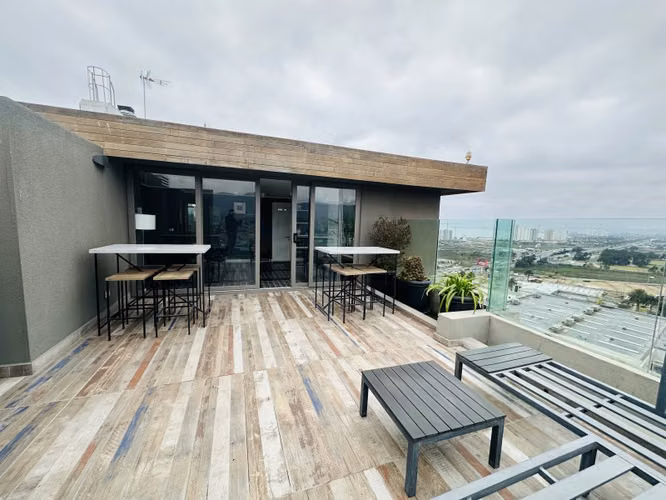 Arriendo. Hermoso Departamento Nuevo Semi Amoblado !!