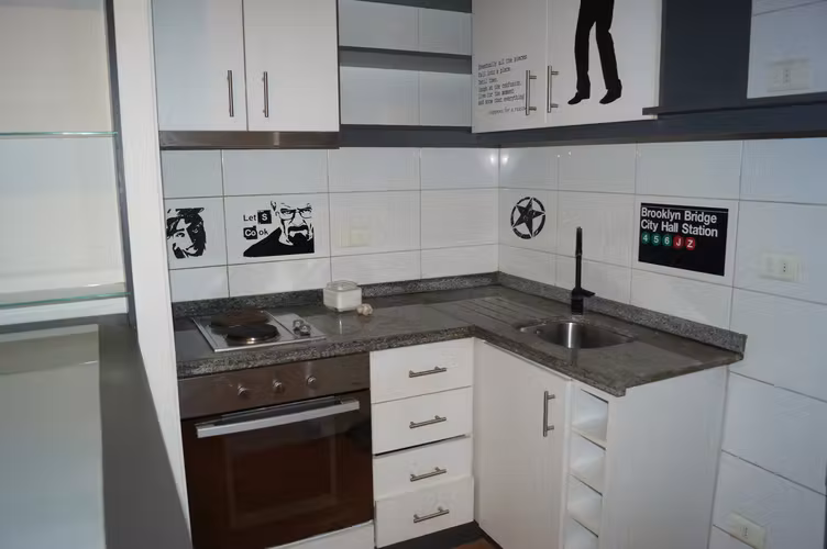 Arriendo acogedor depto 1 dormitorio suite Metro Sta Lucia Santiago - Imagen 4