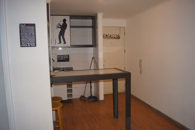 Arriendo acogedor depto 1 dormitorio suite Metro Sta Lucia Santiago - Imagen 7