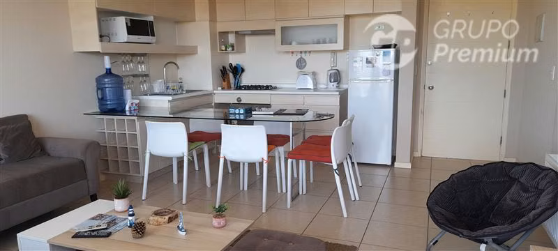 Excelente Depto Amoblado de 3 dorm., 2 baños en Algarrobo