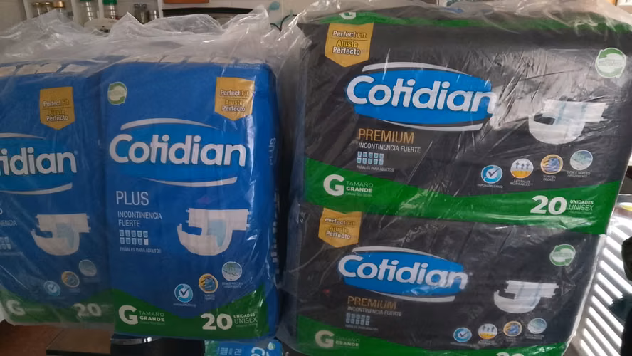 VENDO PAÑALES ADULTO "COTIDIAN PLUS" TAMAÑO G