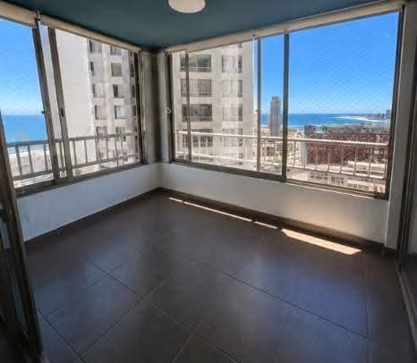 ARRIENDO ANUAL DEPTO 3D BORDE COSTERO SIN MUEBLES