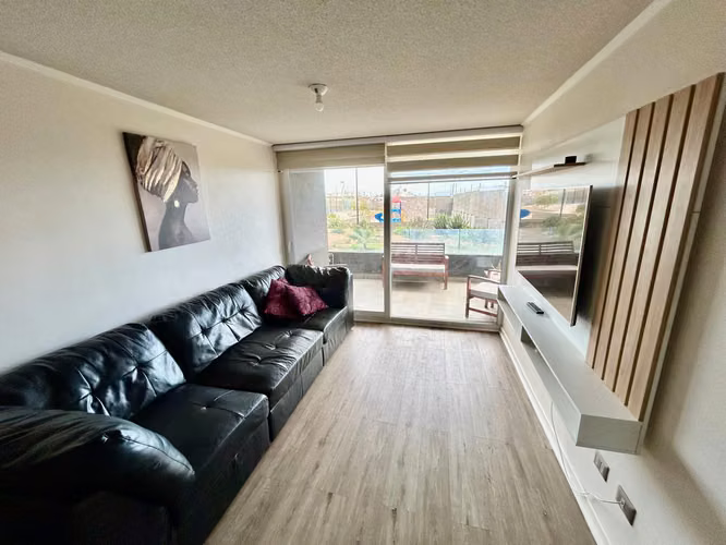  Amplio Departamento en Arriendo en GABRIELA MISTRAL, EXCELENTE UBICACIÓN | 2 Dormitorios y 2 Baños AMOBLADO.