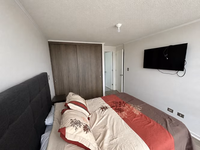  Amplio Departamento en Arriendo en GABRIELA MISTRAL, EXCELENTE UBICACIÓN | 2 Dormitorios y 2 Baños AMOBLADO.