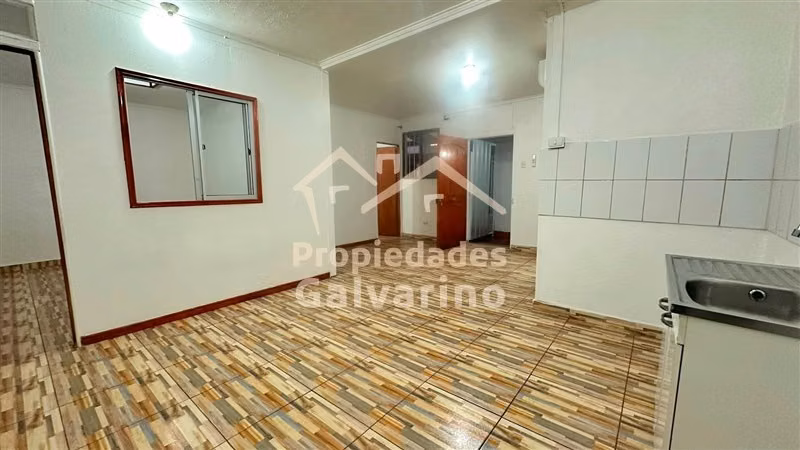 Departamento interior en arriendo de 2 dorm. en Conchalí