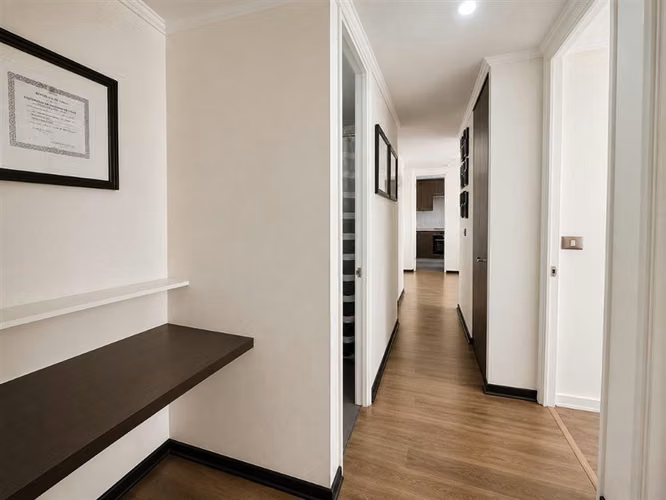 Departamento en venta de 3 dorm. con est. y bod. en Recoleta