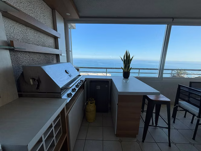 Departamento 4 dormitorios en venta, vista privilegiada al Mar, Edmundo Eluchans, Viña del Mar
