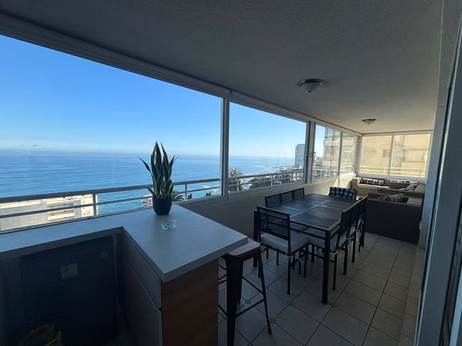 Departamento 4 dormitorios en venta, vista privilegiada al Mar, Edmundo Eluchans, Viña del Mar