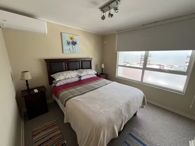 Arriendo departamento amoblado con estacionamiento y wifi