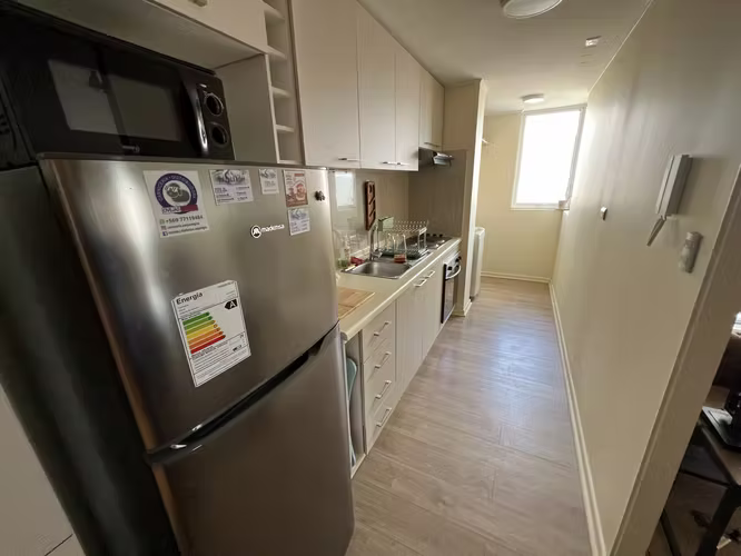 Arriendo departamento amoblado con estacionamiento y wifi