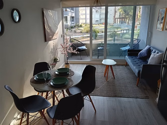 FANTASTICO DEPARTAMENTO EN PAPUDO COMPLETAMENTE AMOBLADO