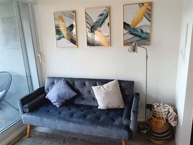 FANTASTICO DEPARTAMENTO EN PAPUDO COMPLETAMENTE AMOBLADO