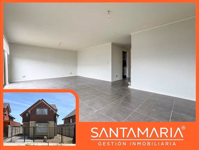 ARRIENDO Casa de 3 dorm. en Lomas Coloradas, San Pedro