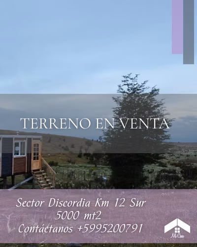 TERRENO KM 12 SUR SECTOR DISCORDIA