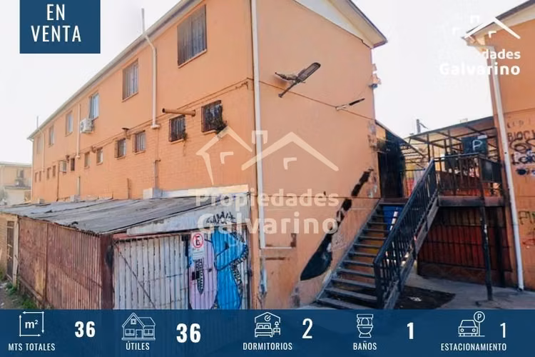 Departamento en venta de 2D 1B . en Renca