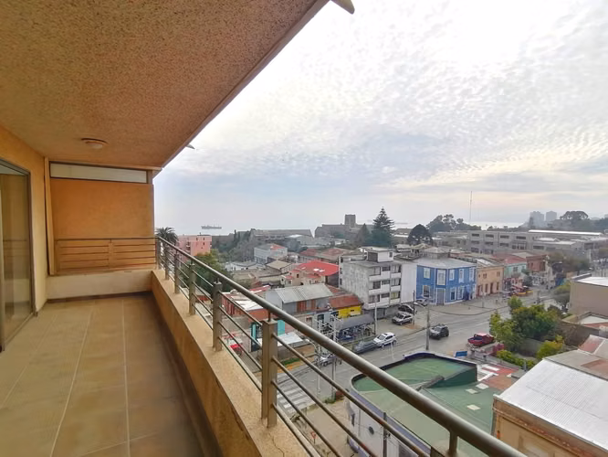 VIVABIEN PROPIEDADES ARRIENDA DEPARTAMENTO EN CERRO LOS PLACERES , VALPARAÍSO