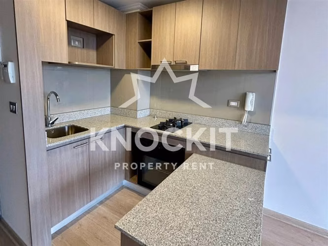 Arriendo Depto con Balcón, Bodega y Estac 1D1B en Ñuñoa