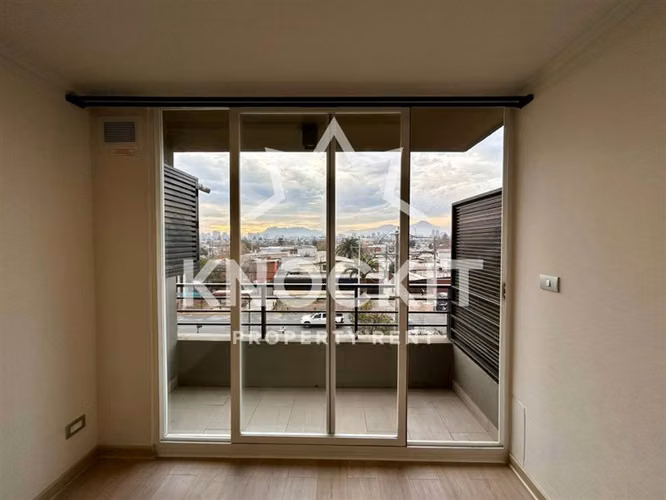 Arriendo Depto con Balcón, Bodega y Estac 1D1B en Ñuñoa