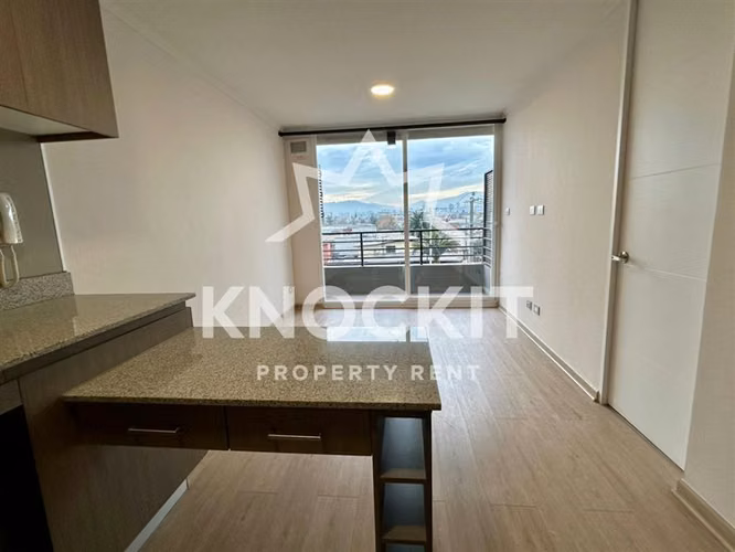 Arriendo Depto con Balcón, Bodega y Estac 1D1B en Ñuñoa