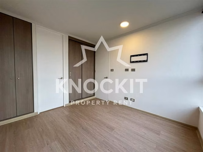 Arriendo Depto con Balcón, Bodega y Estac 1D1B en Ñuñoa
